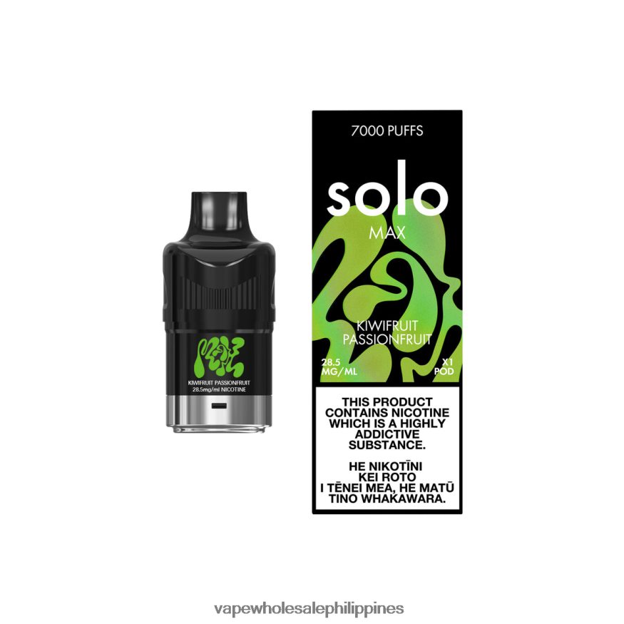 Vape Cheapest Price - Solo MAX Pod Kiwifruit Passionfruit DVB2H490