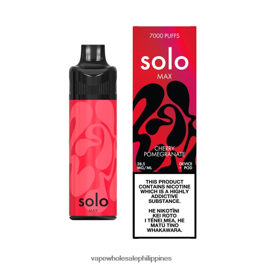 Vape Philippines Price - Solo MAX Pod Kit Cherry Pomegranate DVB2H466