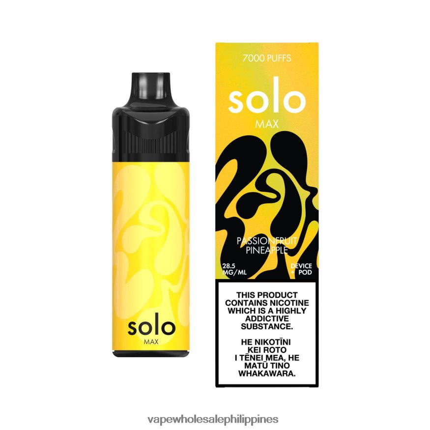 Vape Wholesaler - Solo MAX Pod Kit Passionfruit Pineapple DVB2H469