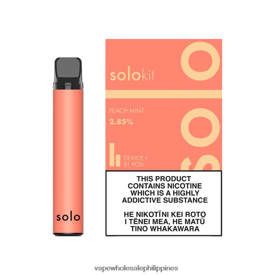 Vape Supplier Manila - Solo Pod Kit Peach Mint DVB2H444