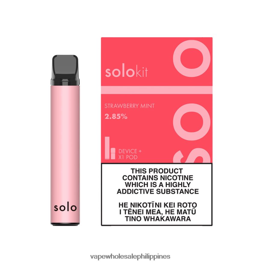 Vape Wholesale Philippines - Solo Pod Kit Strawberry Mint DVB2H441