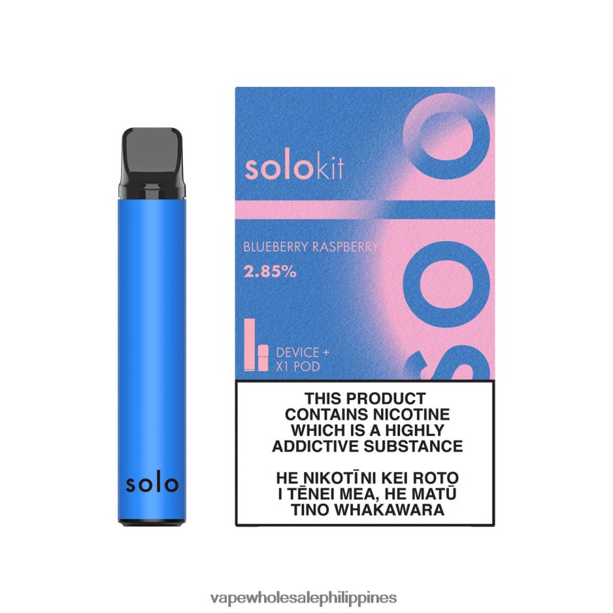 Vape Wholesale Supplier Manila - Solo Pod Kit Blueberry Raspberry DVB2H443